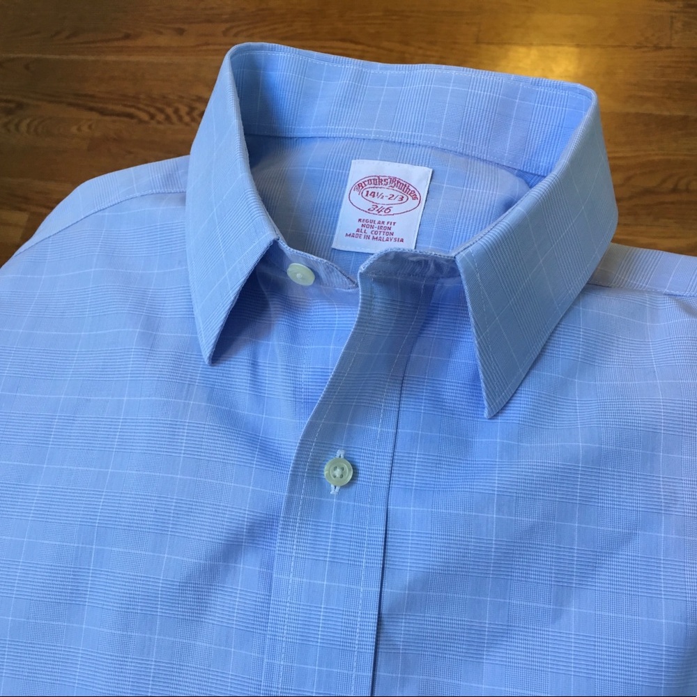 PRISTINE Brooks Bros Shirt NO IRON!